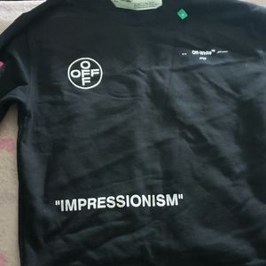 COPY - OFF-WHITE Impressionism Diag Stencil Sweat…